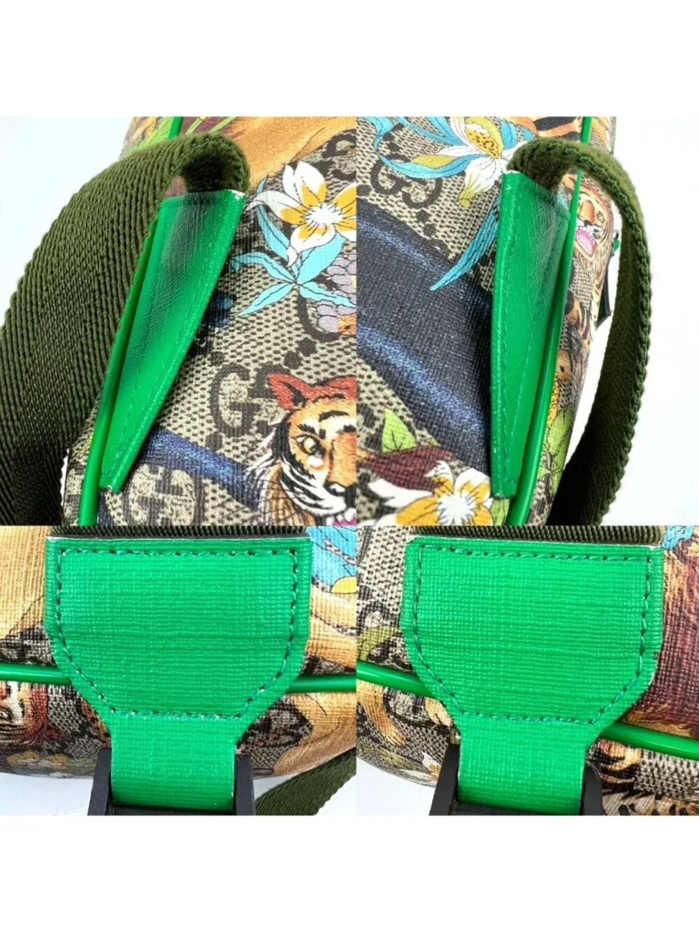 Gucci GG Supreme Feline Childrens Dome Multicolor Backpack